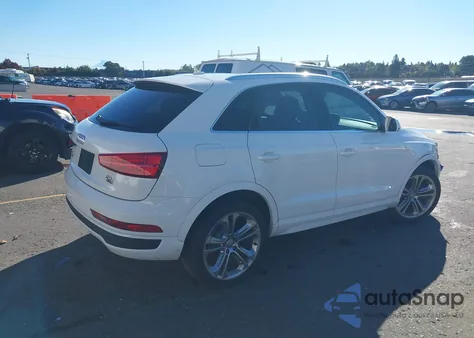 2016 Audi Q3 2.0T Premium Plus from USA, damaged, VIN WA1GFCFSXGR014897